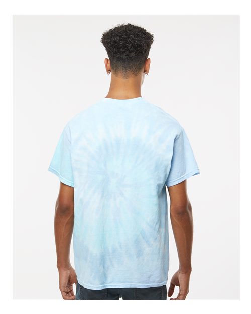 Colortone Unisex Multi-Color Tie-Dyed T-Shirt 1000 - Lagoon