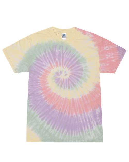 Colortone Unisex Multi-Color Tie-Dyed T-Shirt 1000 - Zen Rainbow