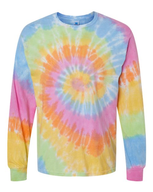 Colortone Unisex Tie-Dyed Long Sleeve T-Shirt 2000 - Eternity