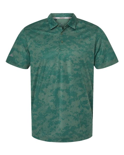 Adidas Men's All Over Camo Print Polo A550