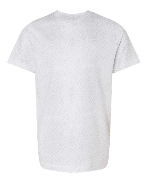 LAT Youth Fine Jersey Tee 6101 - White Reptile