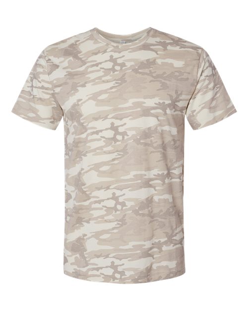 LAT Unisex Fine Jersey Tee 6901 - Natural Camo