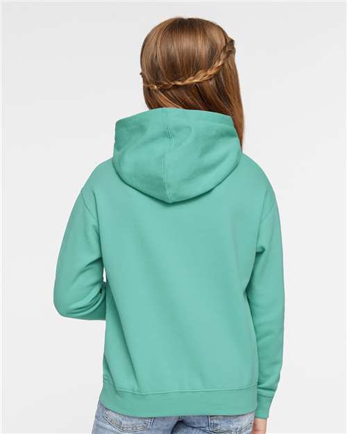 LAT Youth Fleece Hoodie Sweatshirt 2296 - Saltwater