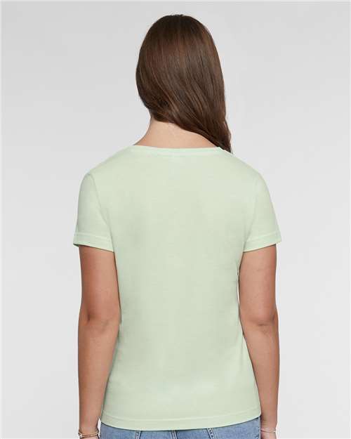 LAT Women's Fine Jersey Tee 3516 - Honeydew