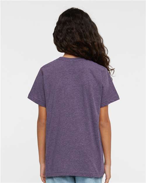 LAT Youth Fine Jersey Tee 6101 - Wisteria Blackout