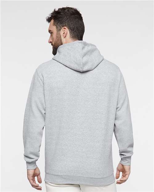 LAT Unisex Elevated Fleece Hoodie Sweatshirt 6926 - Heather