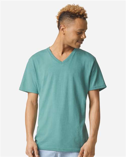 American Apparel Unisex CVC V-Neck Tee 2006CVC