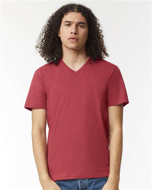 American Apparel Unisex CVC V-Neck Tee 2006CVC