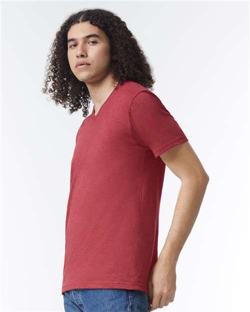 American Apparel Unisex CVC V-Neck Tee 2006CVC