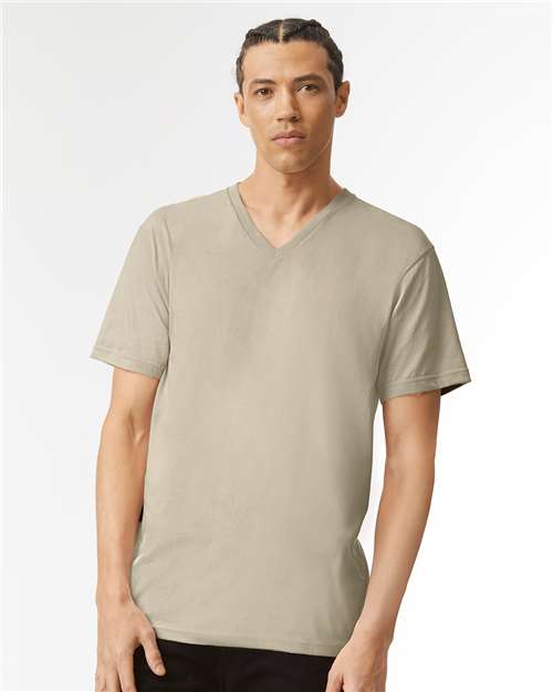 American Apparel Unisex CVC V-Neck Tee 2006CVC