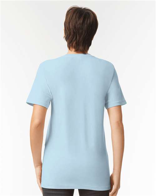 American Apparel Unisex Fine Jersey Tee 2001 - Powder Blue