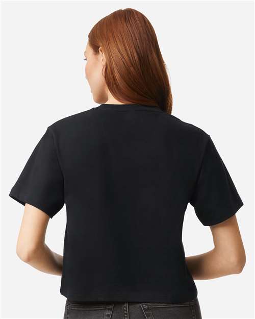 American Apparel Women's Fine Jersey Boxy Tee 102