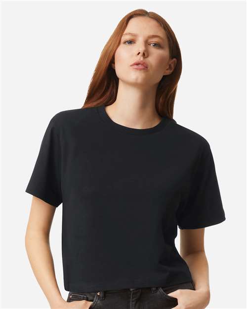American Apparel Women's Fine Jersey Boxy Tee 102