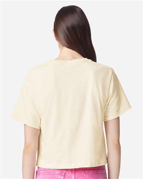 American Apparel Women's Fine Jersey Boxy Tee 102