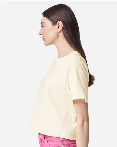 American Apparel Women's Fine Jersey Boxy Tee 102