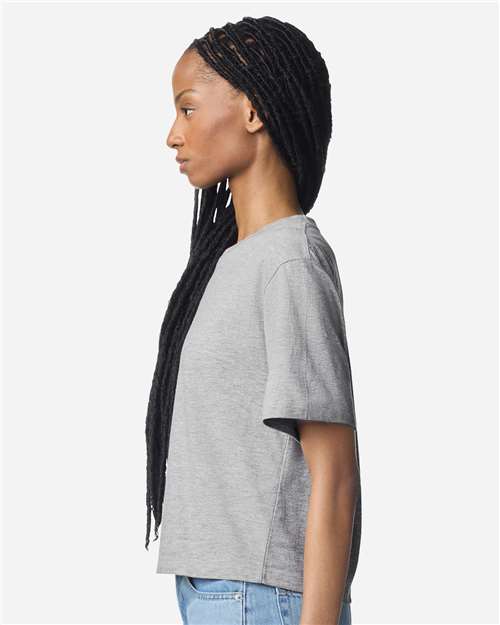 American Apparel Women's Fine Jersey Boxy Tee 102