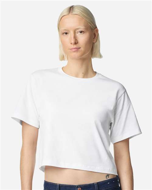 American Apparel Women's Fine Jersey Boxy Tee 102