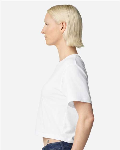 American Apparel Women's Fine Jersey Boxy Tee 102