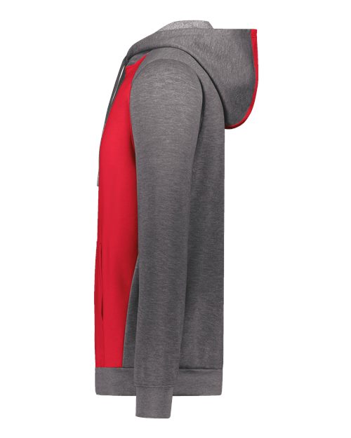 Augusta Sportswear Unisex Eco Revive™ Three-Season Triblend Fleece Hooded Sweatshirt 6865