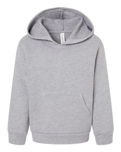 BELLA + CANVAS Toddler Sponge Fleece Pullover Hoodie Sweatshirt 3719T