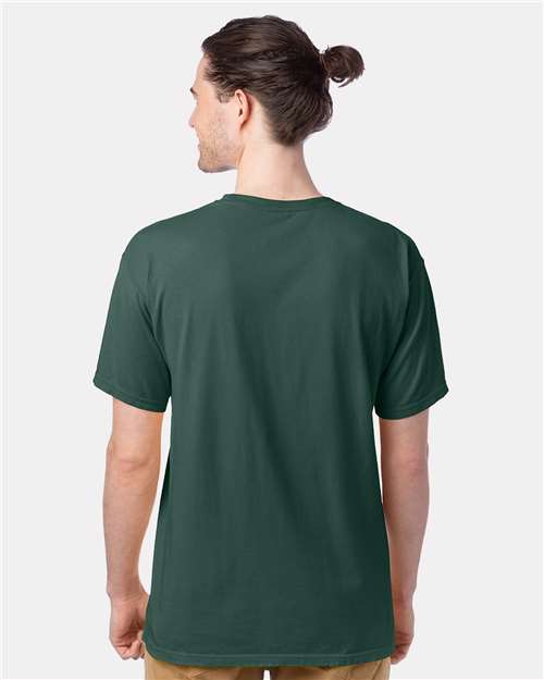 ComfortWash by Hanes Men's Garment-Dyed T-Shirt GDH100 - Field Green