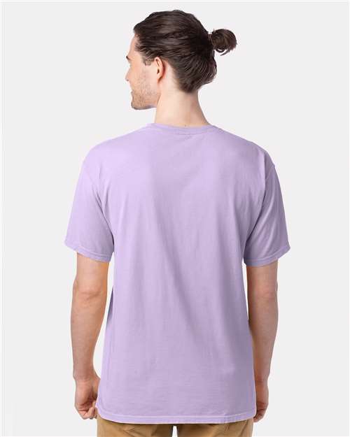 ComfortWash by Hanes Men's Garment-Dyed T-Shirt GDH100 - Future Lavender