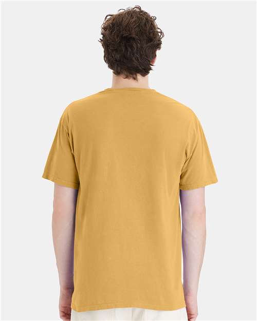 ComfortWash by Hanes Unisex Garment-Dyed Pocket T-Shirt GDH150 - Artisan Gold