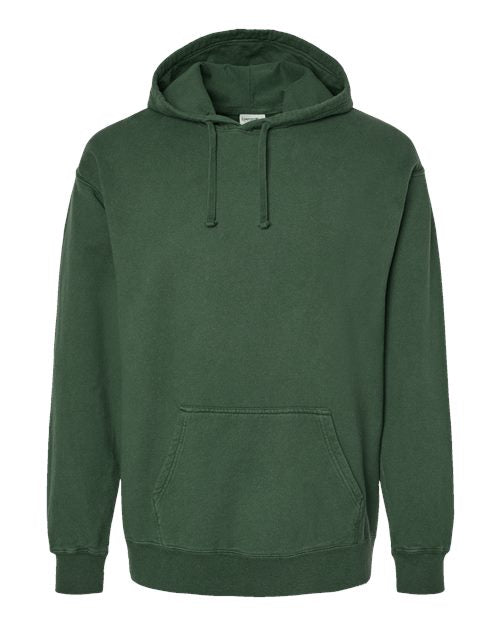 ComfortWash by Hanes Unisex Garment-Dyed Hooded Sweatshirt GDH450 - Field Green