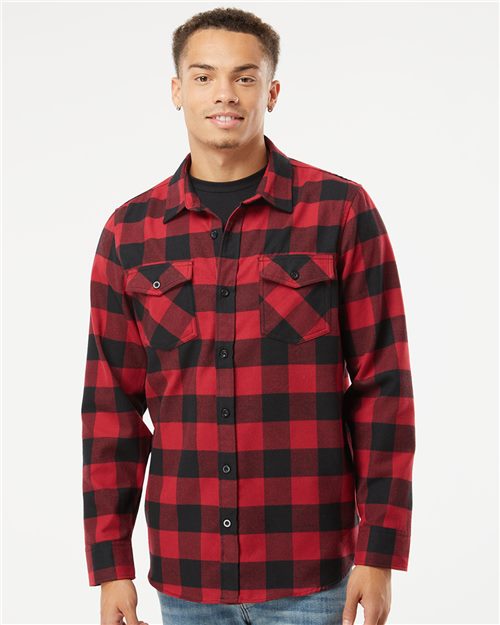 Independent Trading Co. Unisex Flannel Shirt EXP50F