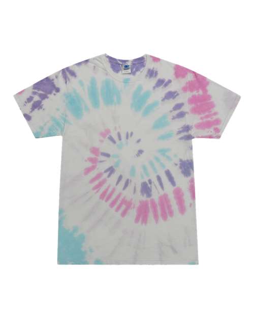 Colortone Unisex Multi-Color Tie-Dyed T-Shirt 1000