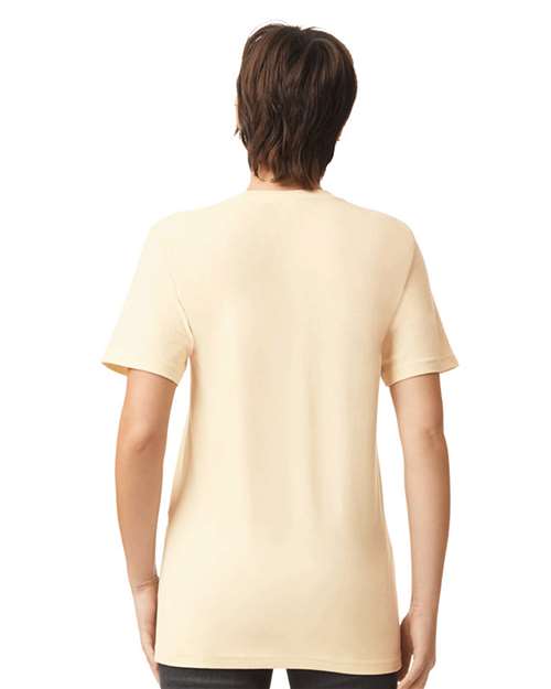 American Apparel Unisex Fine Jersey Tee 2001 - Cream