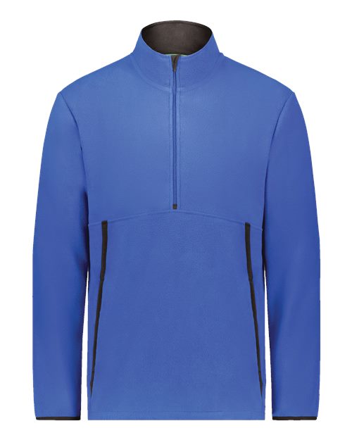 Augusta Sportswear Youth Eco Revive™ Polar Fleece Quarter-Zip Pullover 6856