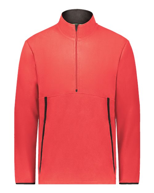 Augusta Sportswear Youth Eco Revive™ Polar Fleece Quarter-Zip Pullover 6856