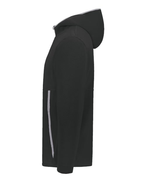 Augusta Sportswear Unisex Eco Revive™ Polar Fleece Hooded Full-Zip Jacket 6858