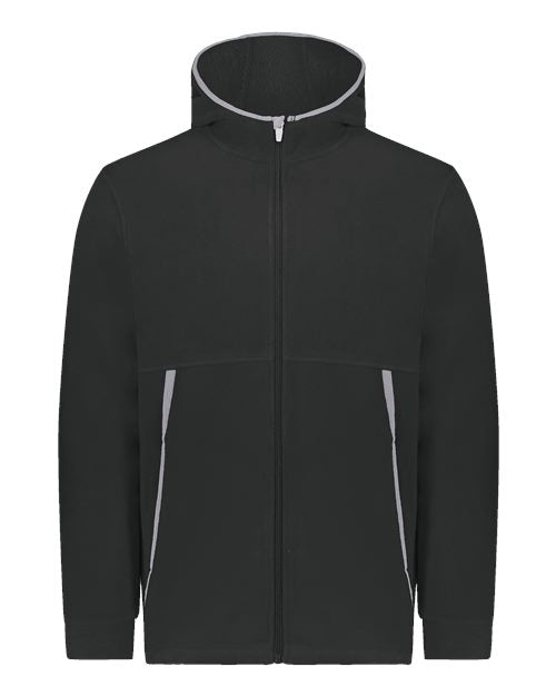Augusta Sportswear Unisex Eco Revive™ Polar Fleece Hooded Full-Zip Jacket 6858