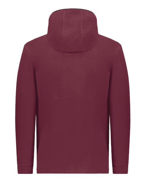 Augusta Sportswear Unisex Eco Revive™ Polar Fleece Hooded Full-Zip Jacket 6858