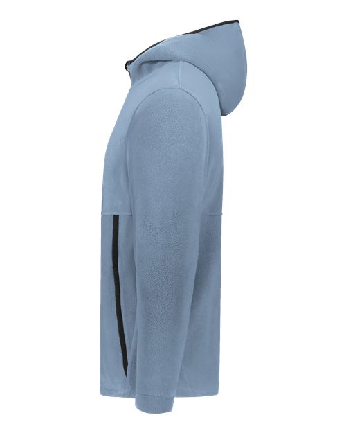Augusta Sportswear Unisex Eco Revive™ Polar Fleece Hooded Full-Zip Jacket 6858