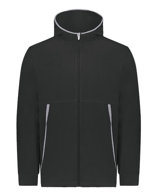 Augusta Sportswear Youth Eco Revive™ Polar Fleece Hooded Full-Zip Jacket 6859