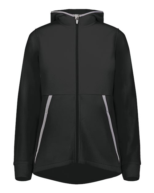Augusta Sportswear Women's Eco Revive™ Polar Fleece Hooded Full-Zip Jacket 6860