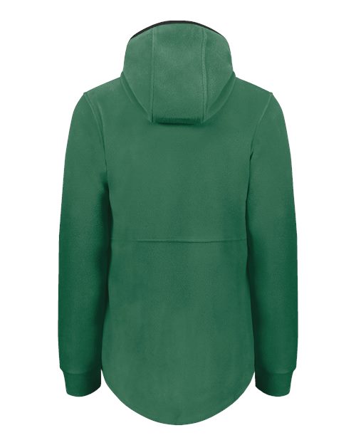 Augusta Sportswear Women's Eco Revive™ Polar Fleece Hooded Full-Zip Jacket 6860