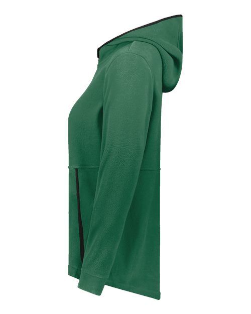 Augusta Sportswear Women's Eco Revive™ Polar Fleece Hooded Full-Zip Jacket 6860