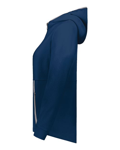 Augusta Sportswear Women's Eco Revive™ Polar Fleece Hooded Full-Zip Jacket 6860