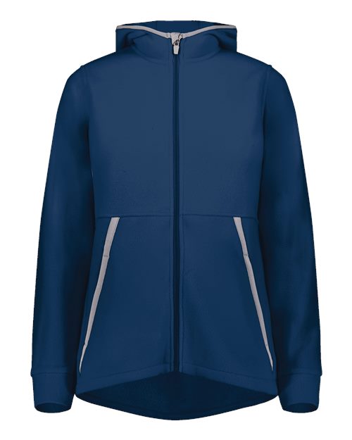 Augusta Sportswear Women's Eco Revive™ Polar Fleece Hooded Full-Zip Jacket 6860