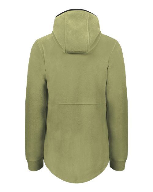 Augusta Sportswear Women's Eco Revive™ Polar Fleece Hooded Full-Zip Jacket 6860