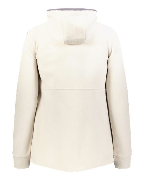 Augusta Sportswear Women's Eco Revive™ Polar Fleece Hooded Full-Zip Jacket 6860