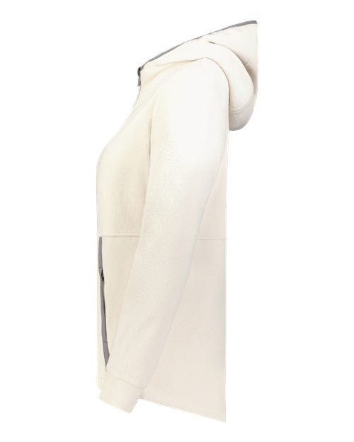 Augusta Sportswear Women's Eco Revive™ Polar Fleece Hooded Full-Zip Jacket 6860