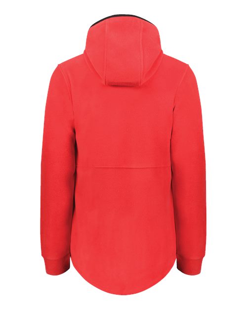 Augusta Sportswear Women's Eco Revive™ Polar Fleece Hooded Full-Zip Jacket 6860
