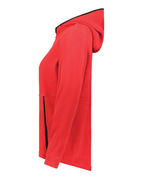 Augusta Sportswear Women's Eco Revive™ Polar Fleece Hooded Full-Zip Jacket 6860