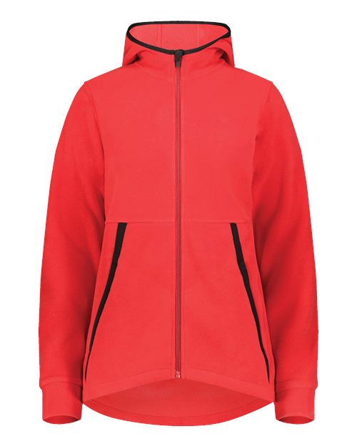 Augusta Sportswear Women's Eco Revive™ Polar Fleece Hooded Full-Zip Jacket 6860