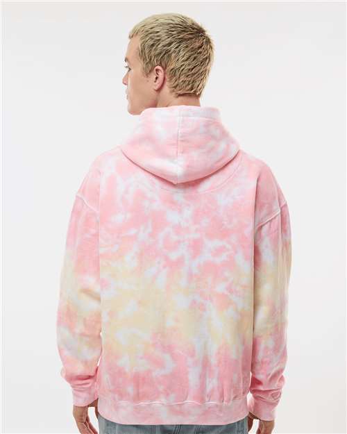 Colortone Unisex Tie-Dyed Hooded Sweatshirt 8777 - Funnel Cake